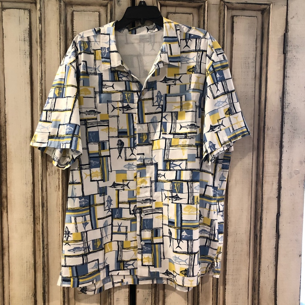 🌸flash sale🌸Short sleeve performance fishing gr